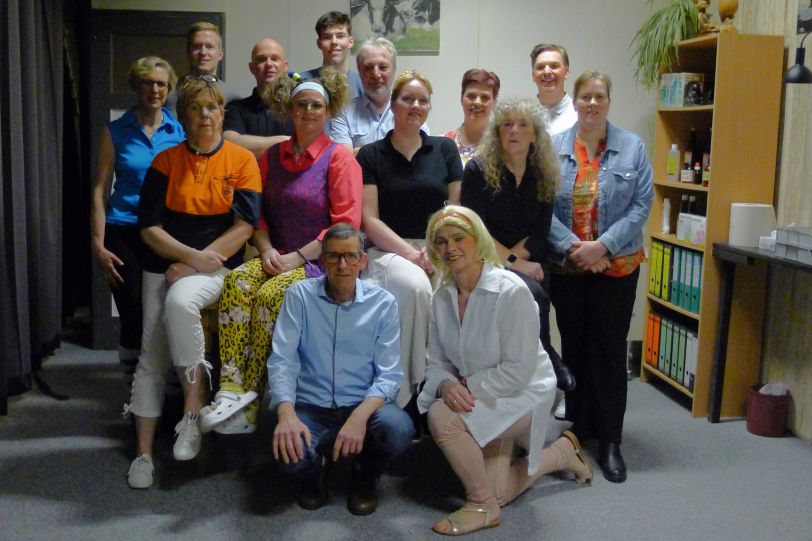 groepsfoto De treflike dokter Paul