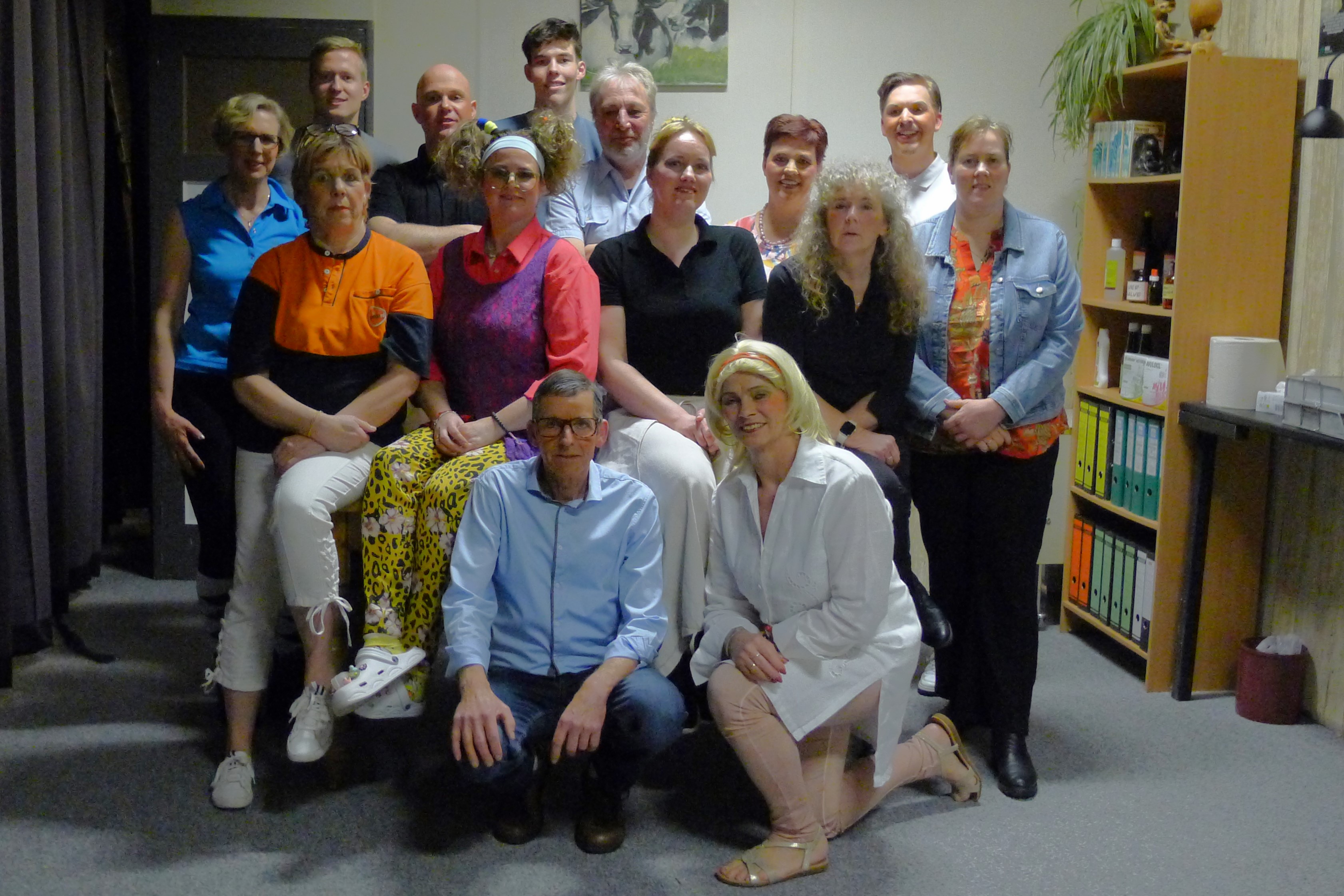 groepsfoto De treflike dokter Paul